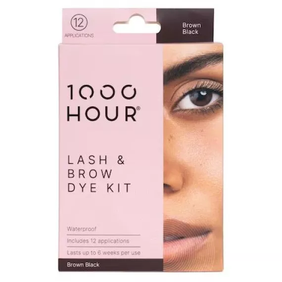 1000 Hour Lash and Brow Dye Kit Brown Black