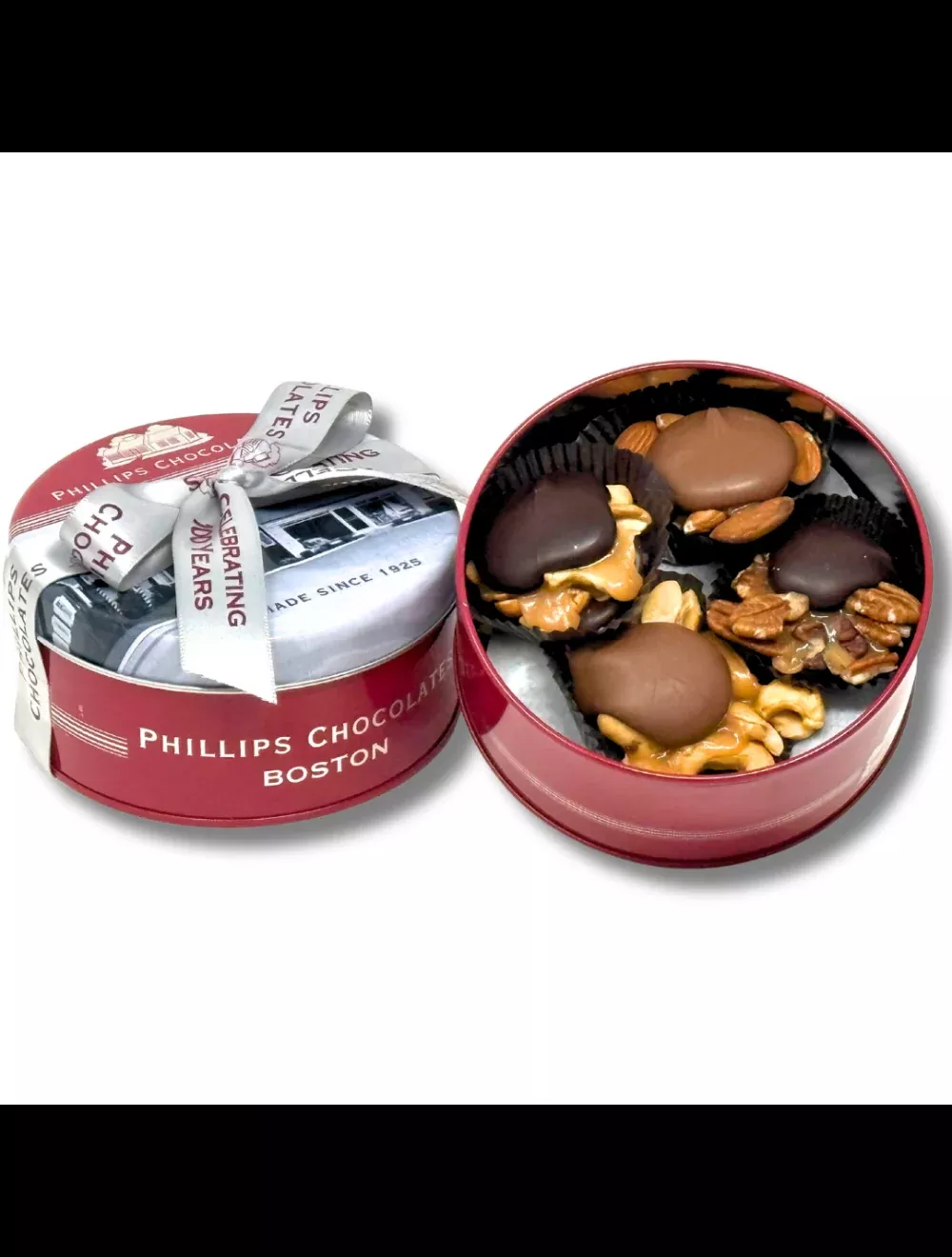 100th Anniversary Assorted Chocolate Turtles Tin