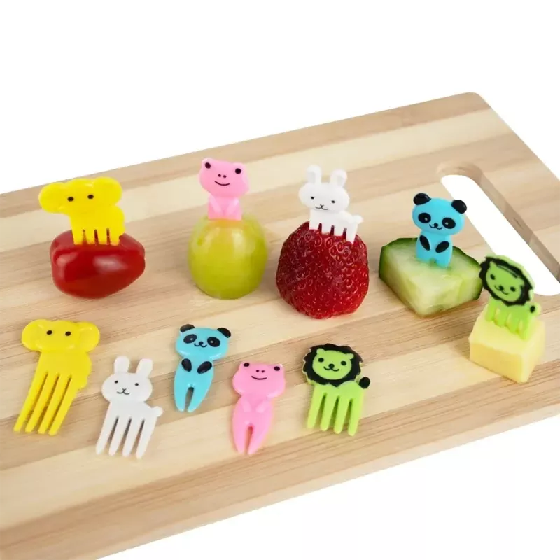 (10pc) Food Picks, Elephant
