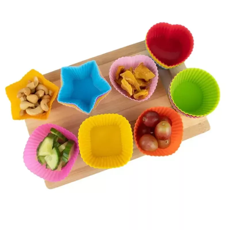 (6pc) Silicone Food Cups
