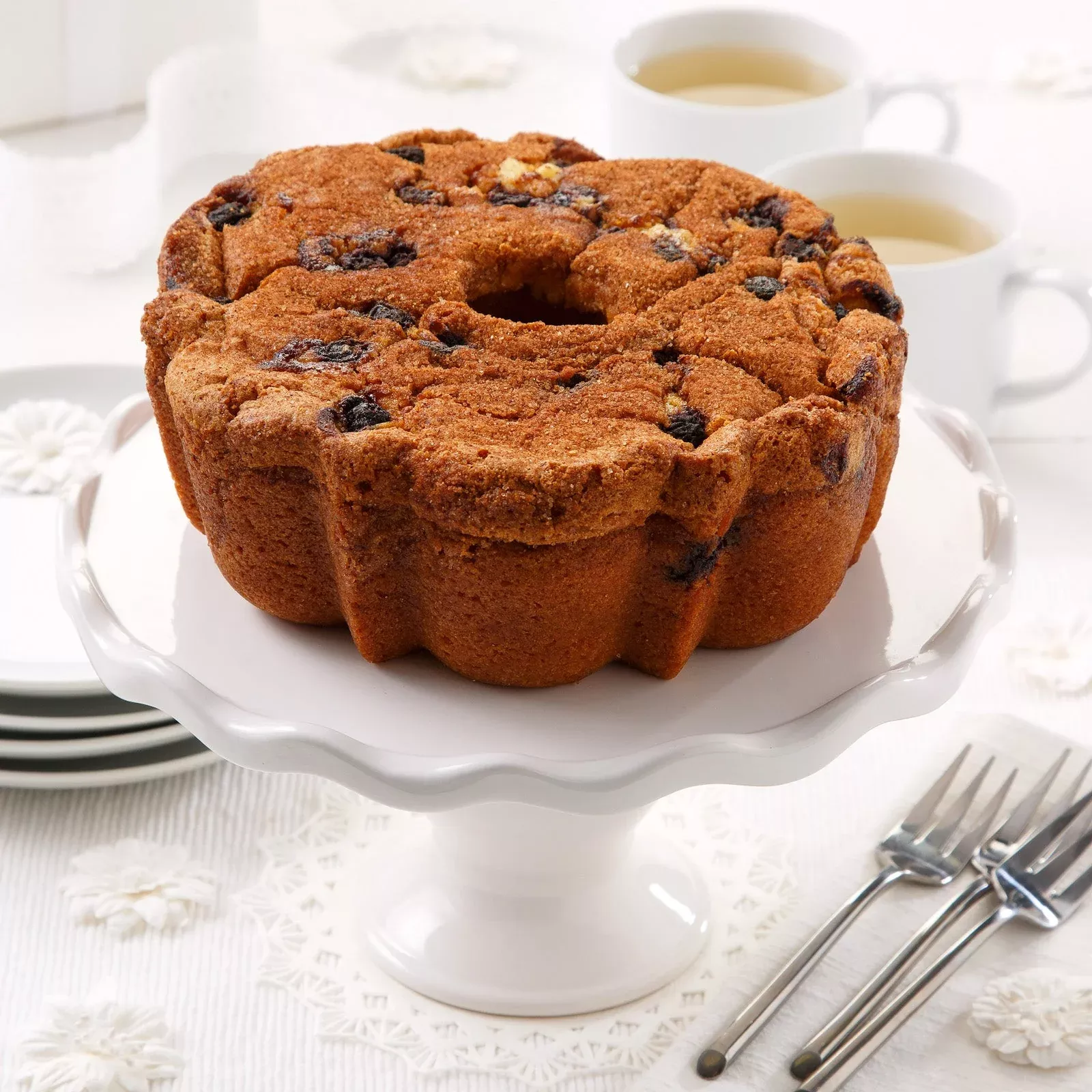 8" Blueberry Coffee Cake