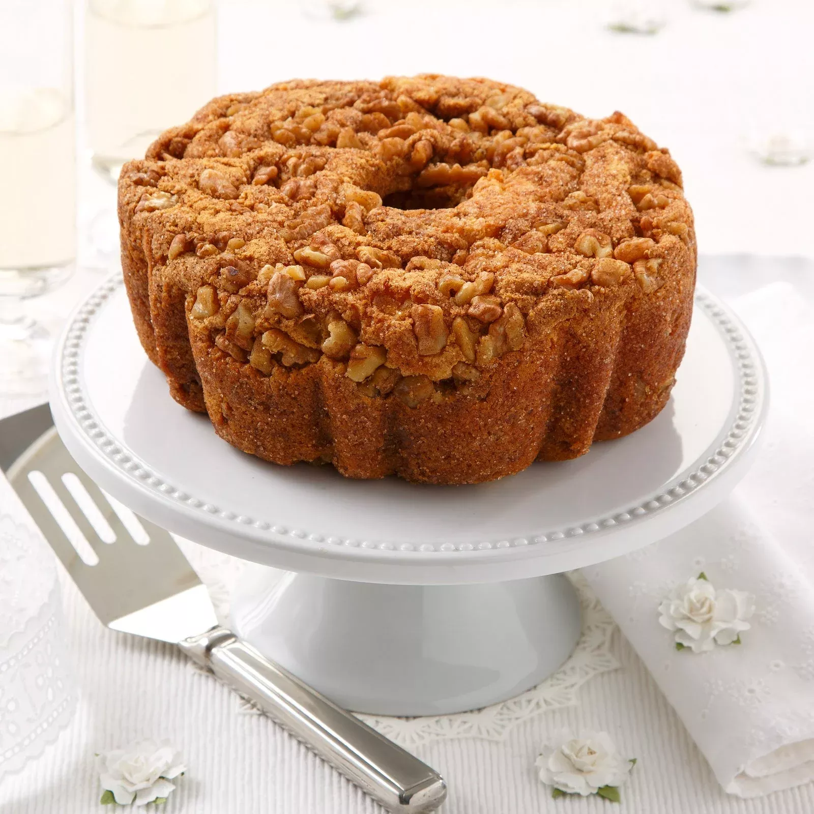 8" Cinnamon Walnut Coffee Cake