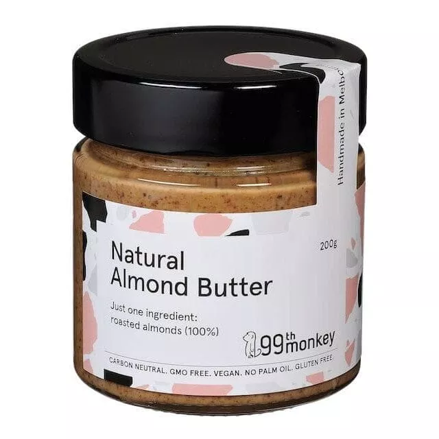 99th Monkey Natural Almond Butter | 200g