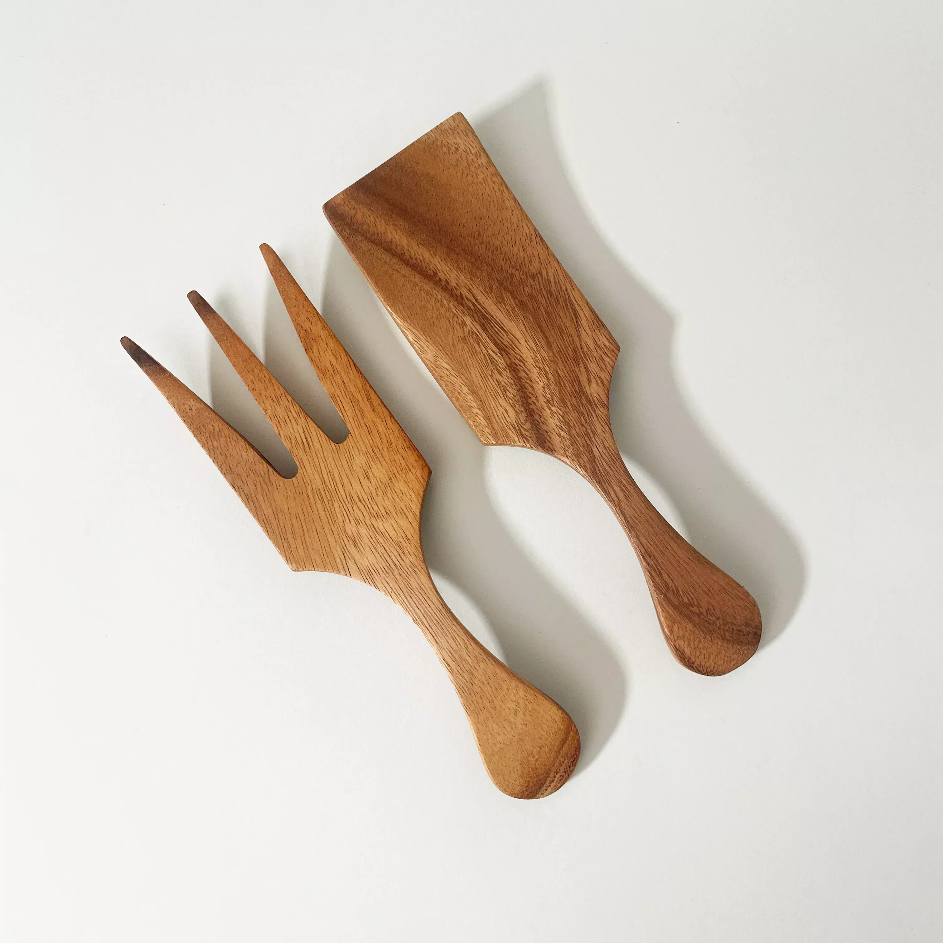 Acacia Wood Fruit & Salad Servers