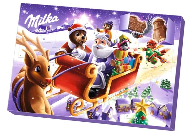 Advents Kalender, Advent Calendar (Milka) 200g