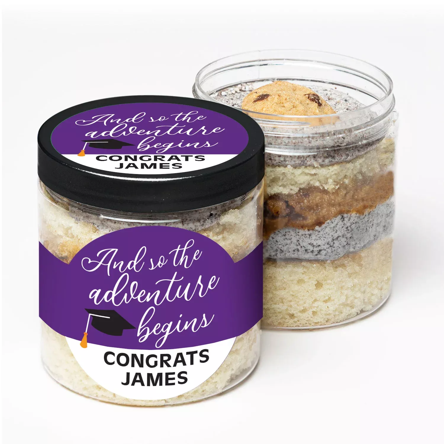 The Adventure Begins - Incredible Cake in a Jar
