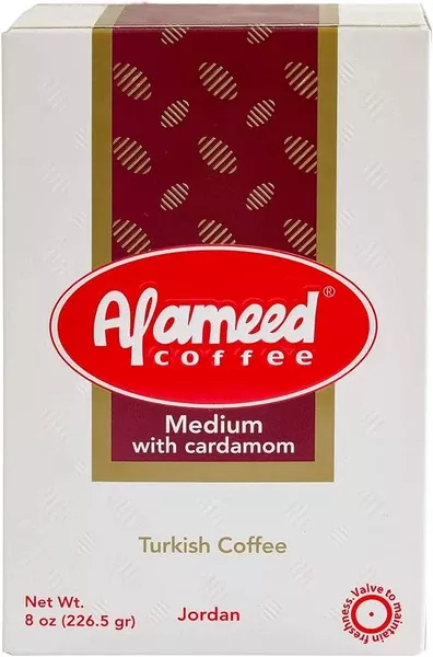 Alameed Coffee with Cardamom, 0.5 lb