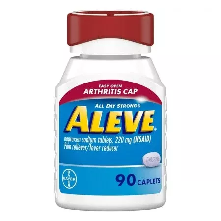 Aleve 220 mg Caplets Easy Open Arthritis Cap, 90 ct.