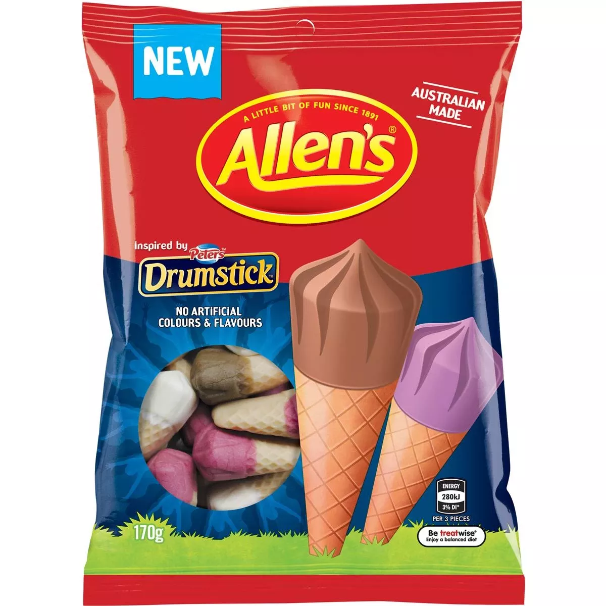 Allen’s Drumstick 170g