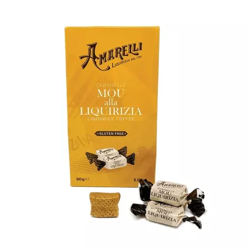AMARELLI Licorice Toffees - 90g (3oz)