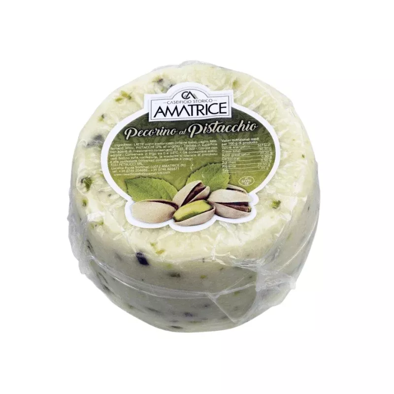 Amatrice Pistachio Pecorino Cheese, 14.1 oz