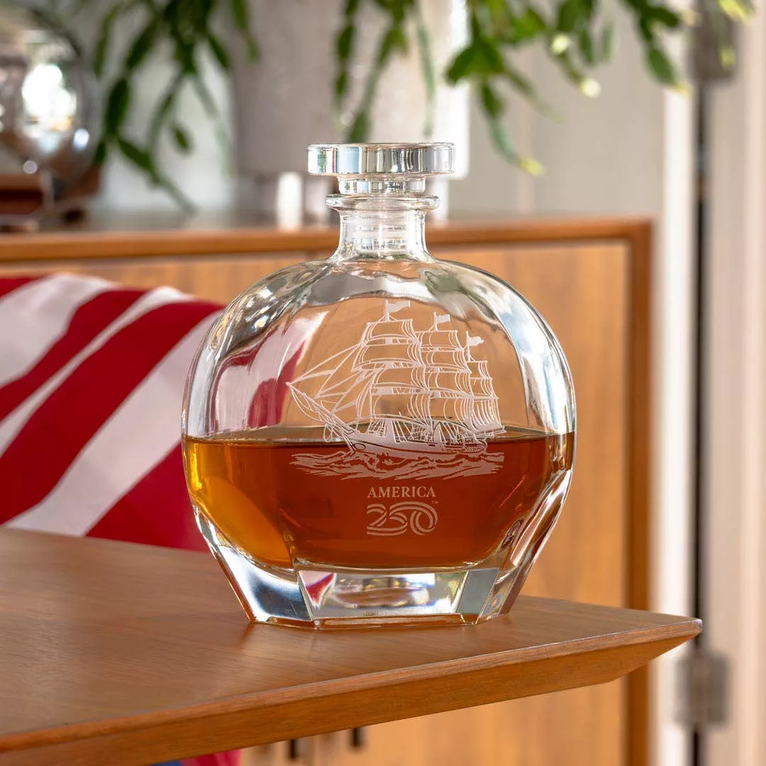 America250™ Tall Ship 23oz Whiskey Decanter