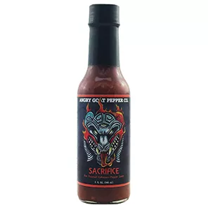Angry Goat Pepper Co. Sacrifice Hot Sauce
