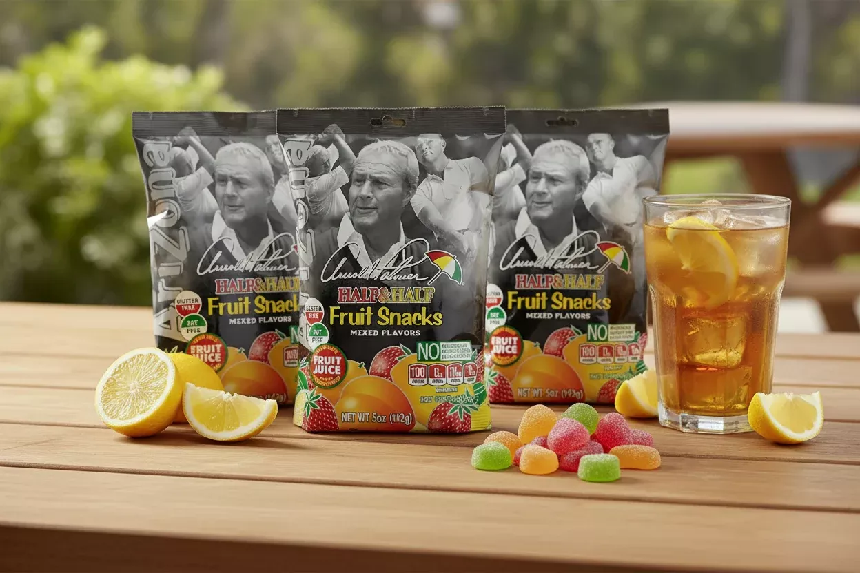 Arizona Half & Half Arnold Palmer Gummies Fruit Snacks — 5 oz Bags, 3-Pack