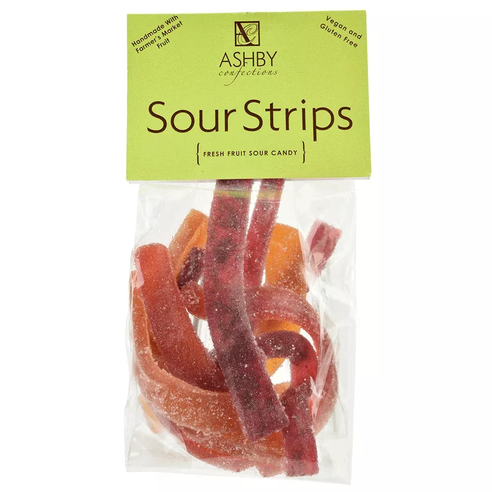 Ashby Confections Sour Fruit Strips