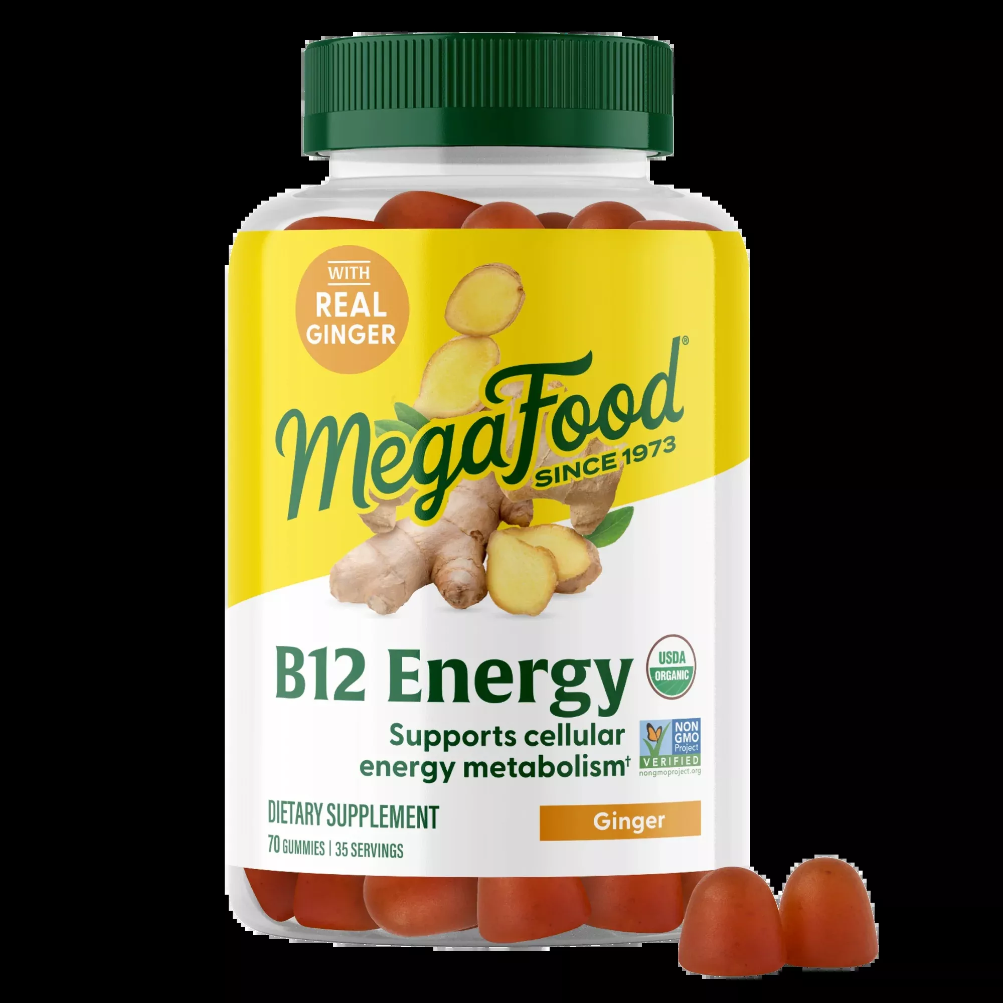 B12 Energy Gummies (Ginger)
