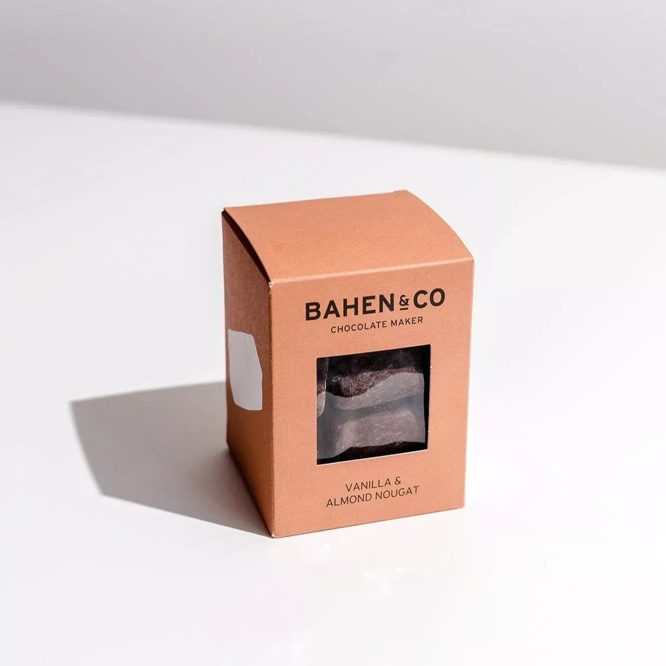 Bahen & Co Vanilla & Almond Nougat Chocolate Coated | 100g