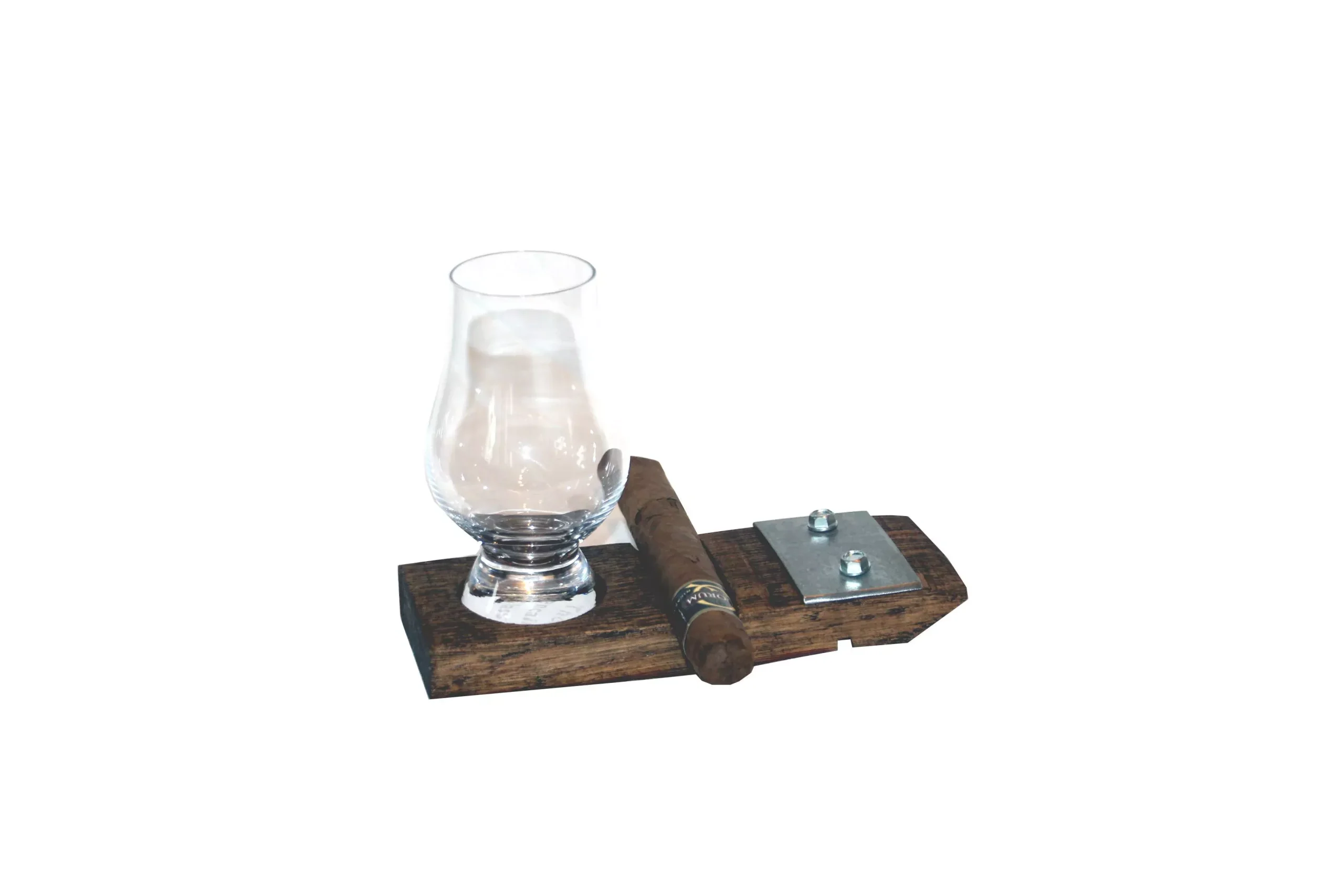 Barrel-Art - Coaster with Cigar Holder