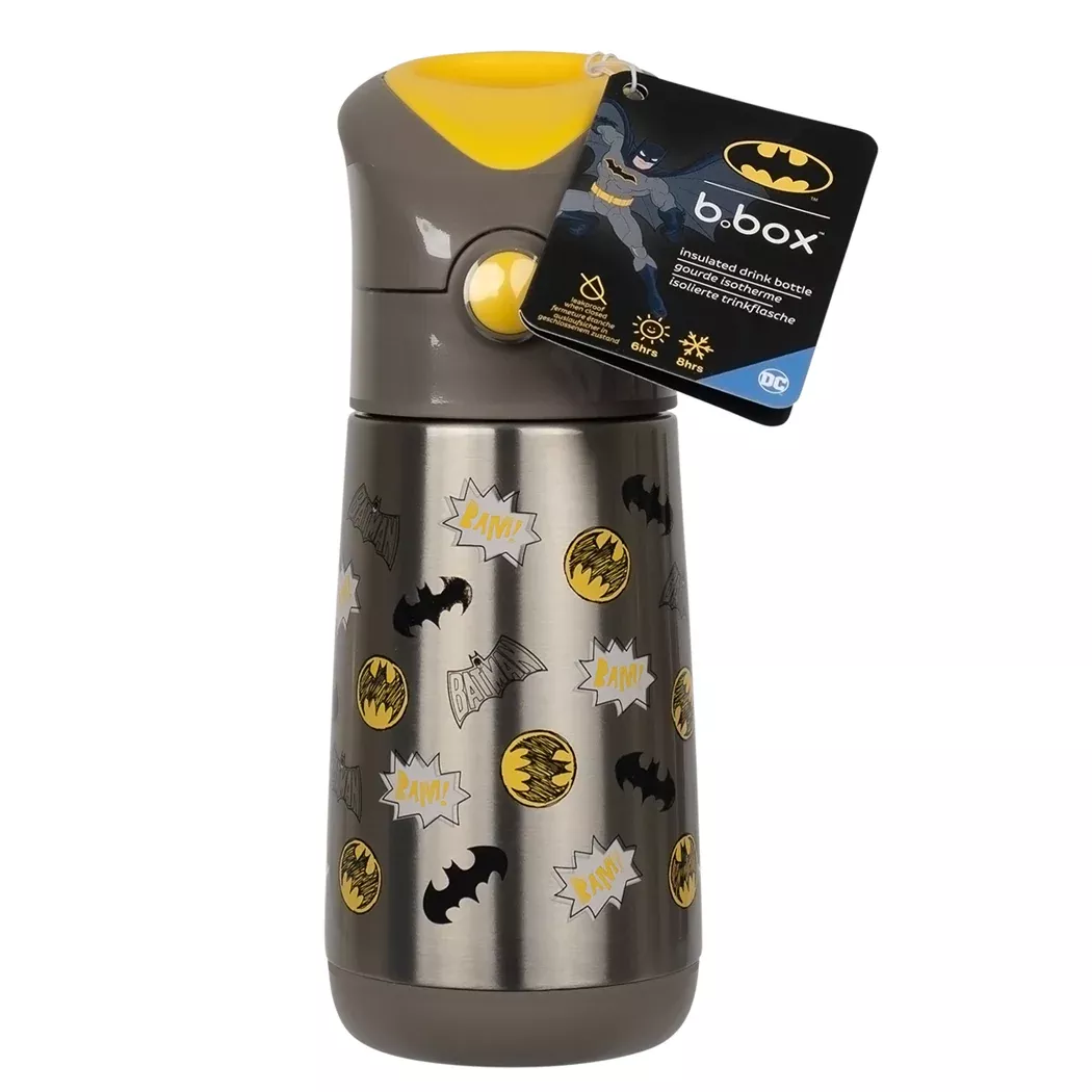 Batman by B.Box Insulated Drink Bottle 350ml