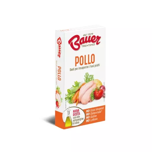 BAUER Chicken Flavored Stock Cubes - 60g (2.1oz)