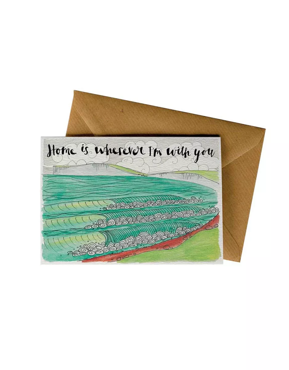 Beach Landscape Card