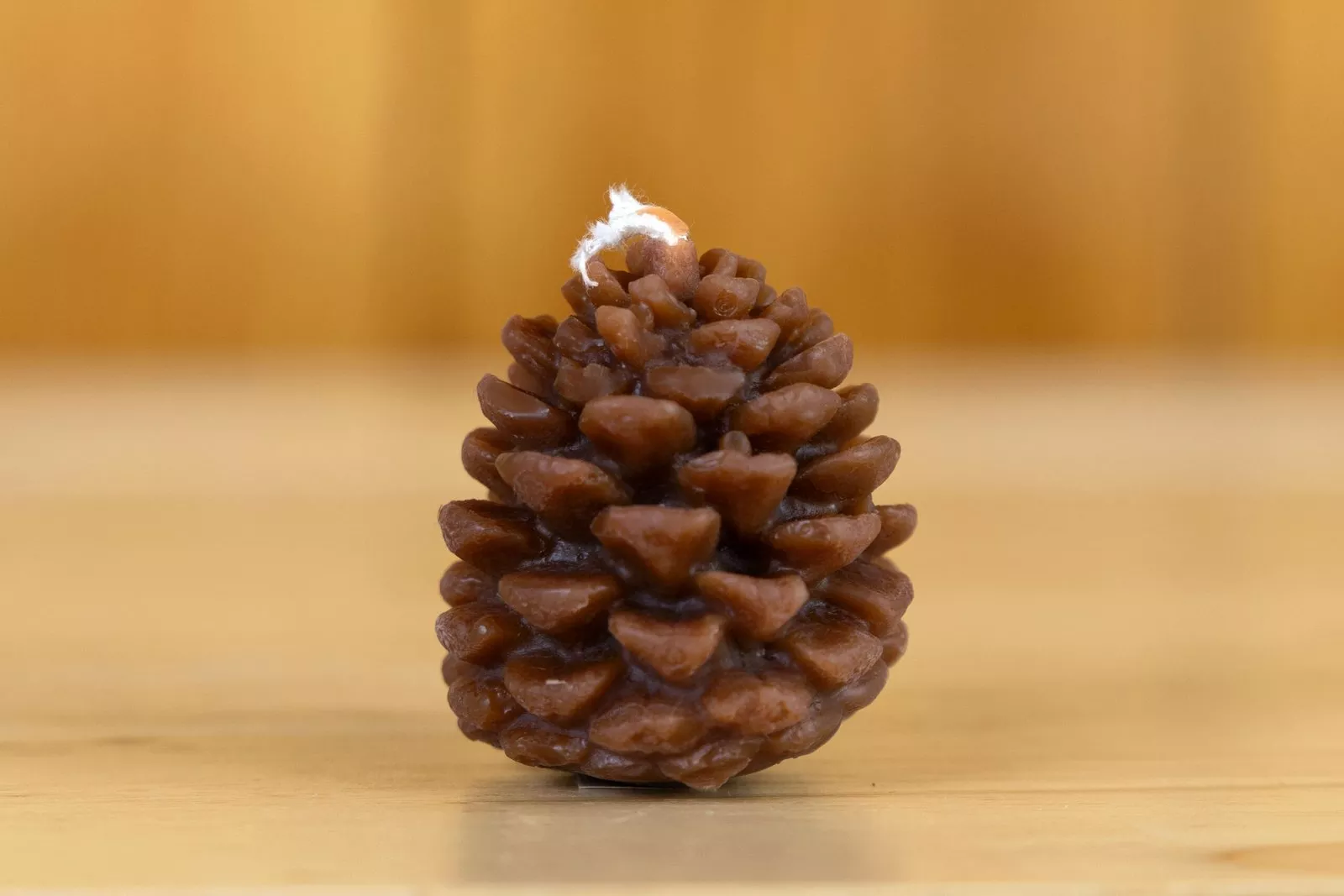Beeswax Small Pine Cone Candle