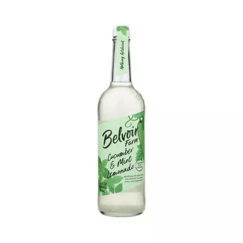 Belvoir Cucumber and Mint Lemonade, 25.4 oz