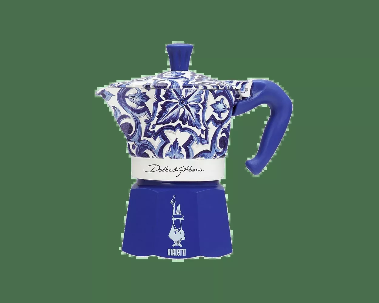 Bialetti Dolce & Gabbana Mediterranean Blue Moka Express 3 Cup