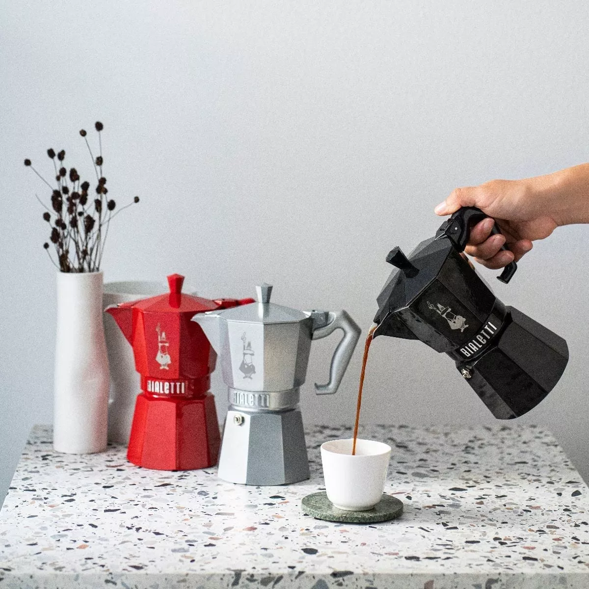 Bialetti Moka Exclusive Black 6 Cup