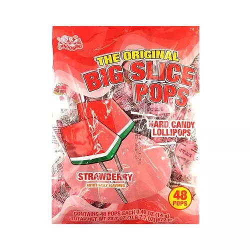 Big Slice Strawberry Pop 48 ct.