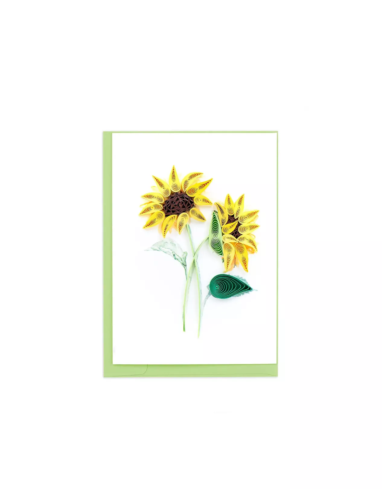 Birthday Sunflower Bouquet Quilling Card