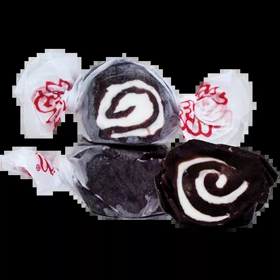 Black Licorice Swirl Taffy