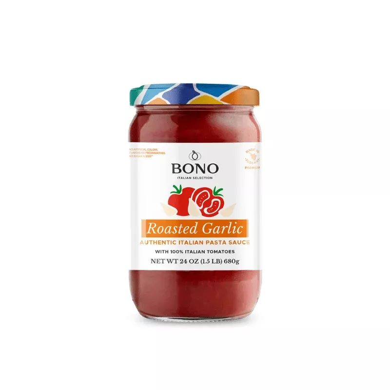 Bono Roasted Garlic Sauce, 24 oz