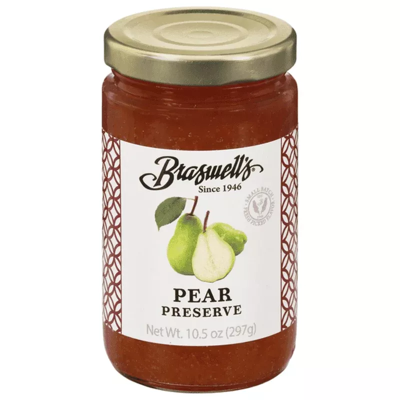 Braswell's Pear Preserves, 10.5 oz