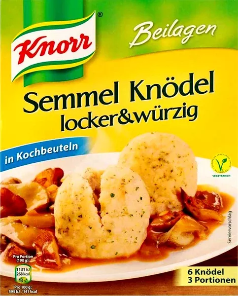 Bread Dumplings - Semmel Knodel (Knorr) 200g