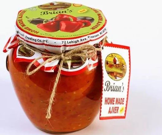 Brian's Home Made Ajver, Hot, 550g