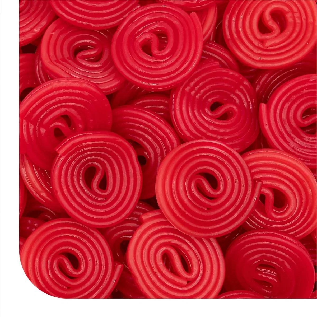 Broadway Wheels | 2 Pound Bulk Bag | Strawberry Red Licorice Candy