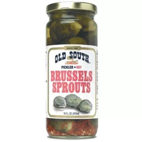 Bryant’s Old South Pickled Hot Brussels Sprouts, 16 oz