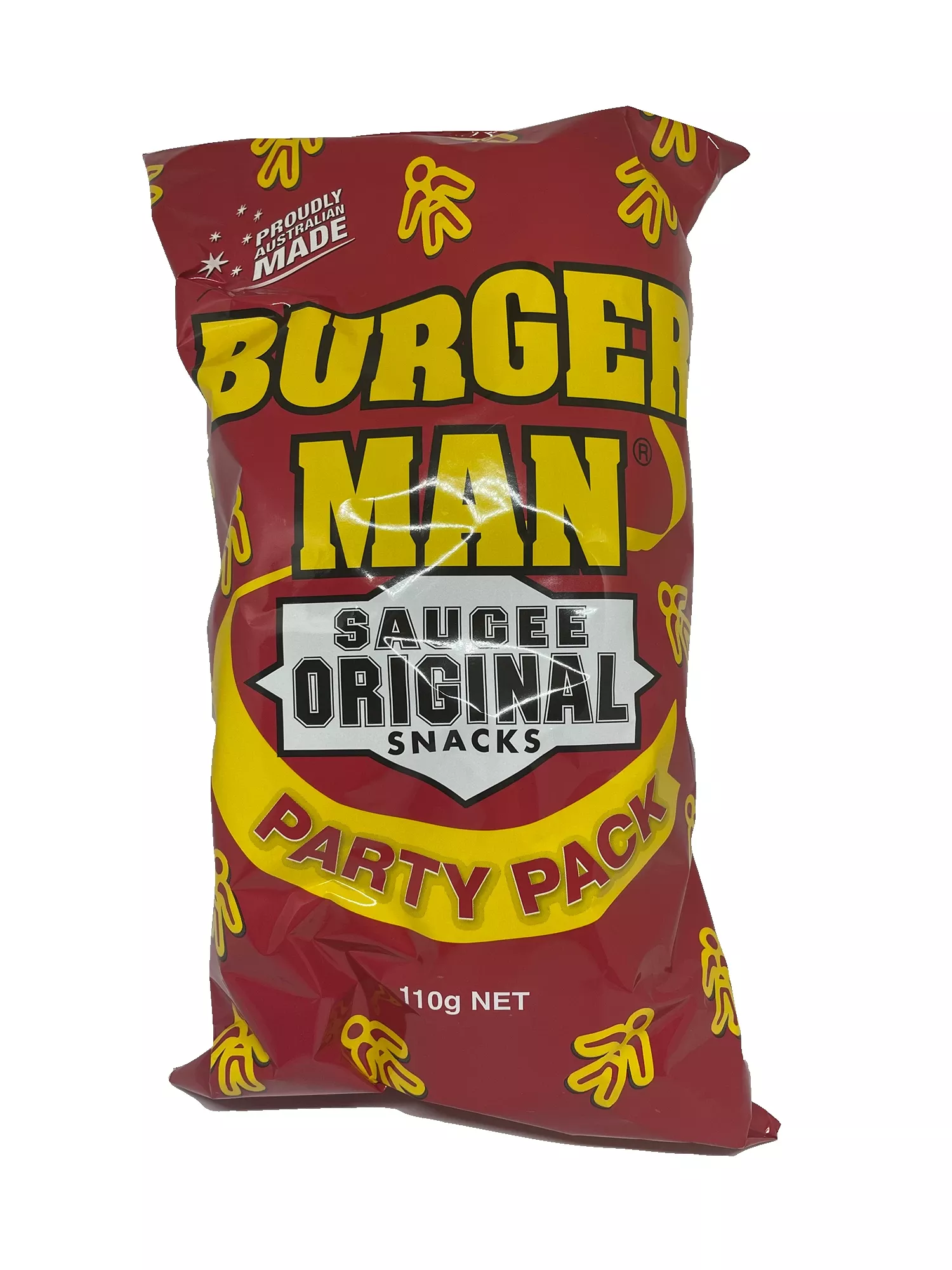 Burger Man Snacks Saucee Original Snacks 110g