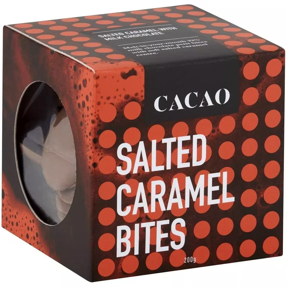 Cacao Salted Caramel Milk Chocolate Petit Bites | 200g