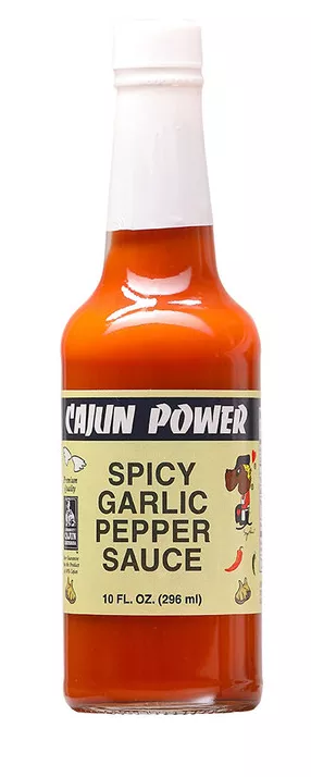 Cajun Power Spicy Garlic Pepper Sauce