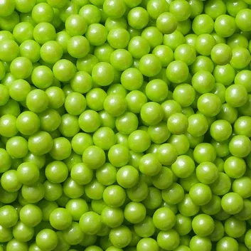 CANDY PEARLS - SHIMMER LIME GREEN