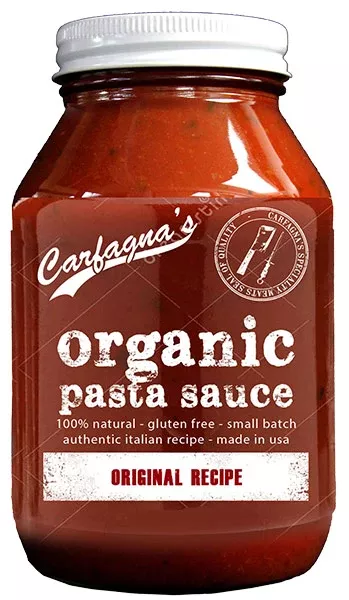 Carfagnas Organic Pasta Sauce, 32oz
