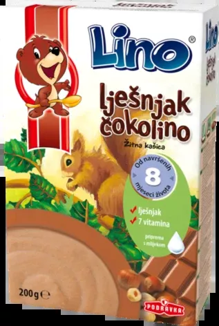 Cereal Flakes with Hazelnut- Ljesnjak Cokolino, CASE, 14x7oz