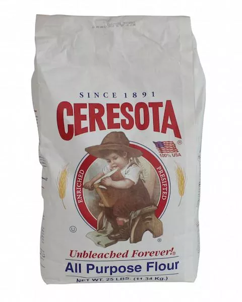 Ceresota Unbleached All Purpose Flour, 25 lb