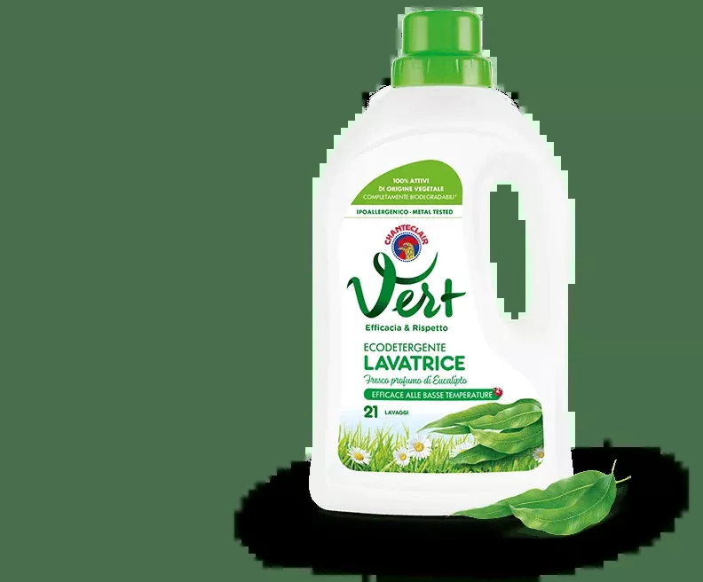 Chanteclair Vert Ecodetergent Classic Washing Machine Detergent with Eucalyptus Oil, 36.2 oz