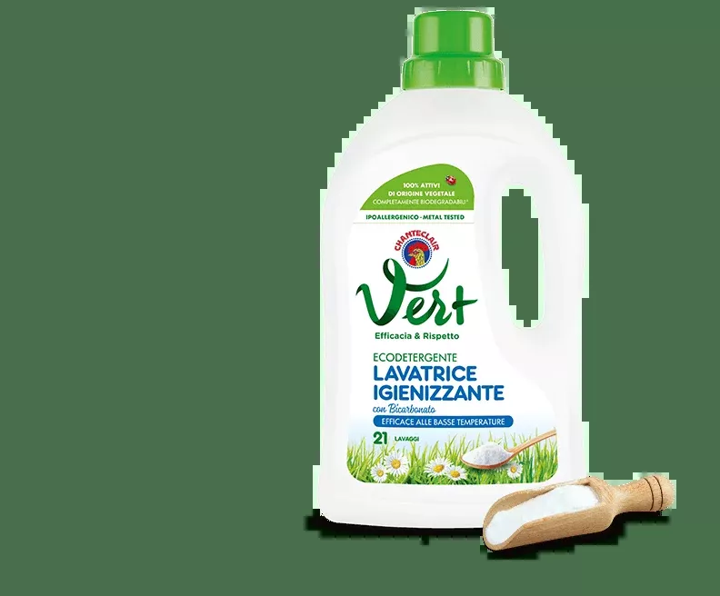 Chanteclair Vert Sanitizing Ecodetergent Bicarbonate Classic Washing Machine Detergent, 36.2 oz