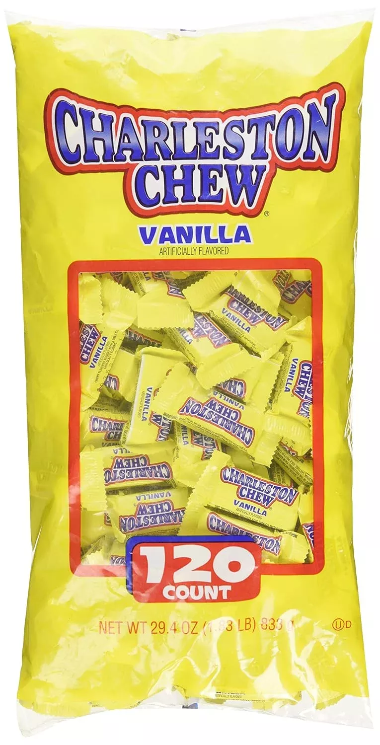 Charleston Chew Vanilla Bulk 120 ct.