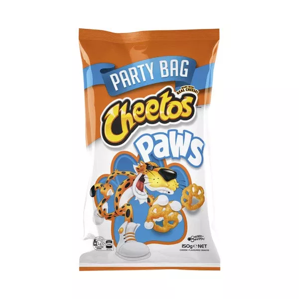 Cheetos Paws Party Bag 150g