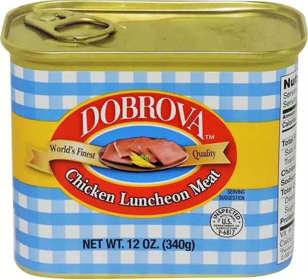 Chicken Luncheon Meat (Dobrova) 12 oz (340g)